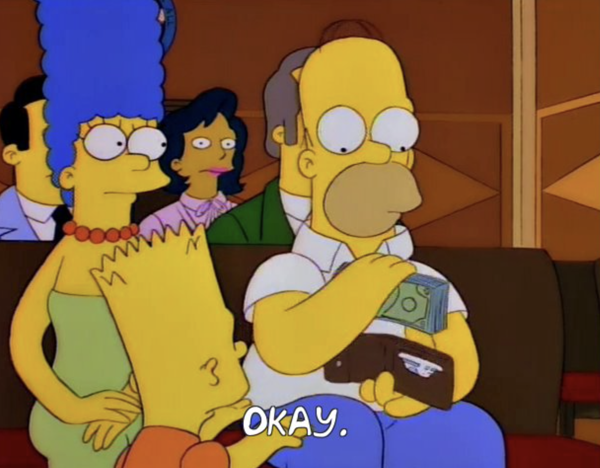 The Simpsons money